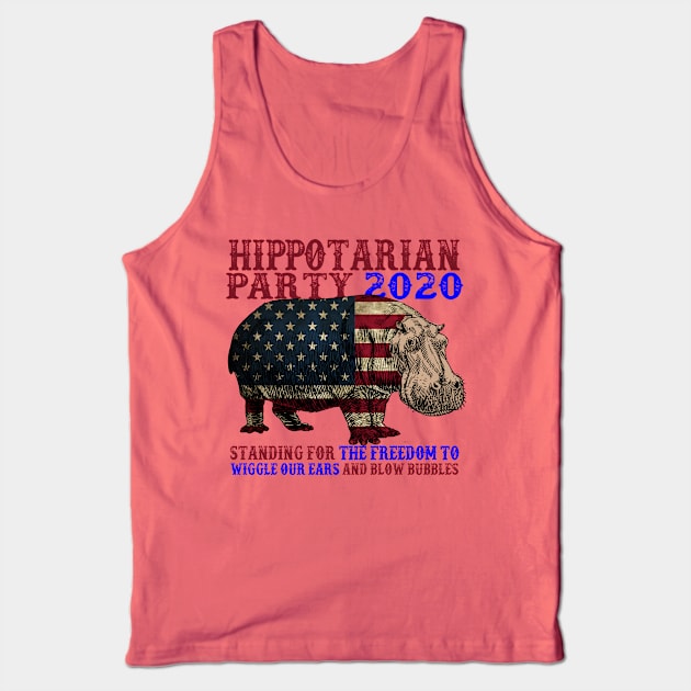 Hippotarian Party 2020 Tank Top by The Skipper Store